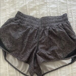 Lululemon Athletica Gray Athletic Shorts Lightweight Moisture-Wicking